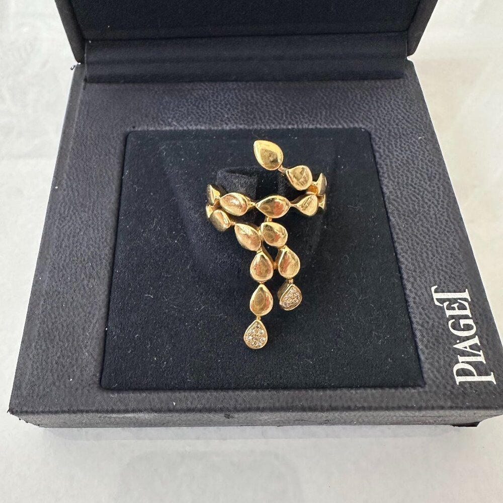 Piaget Yellow Gold Magic Garden Diamond Ring